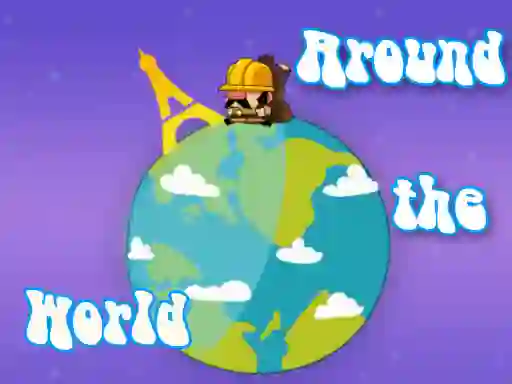 Permainan Around The World With Jumping secara online