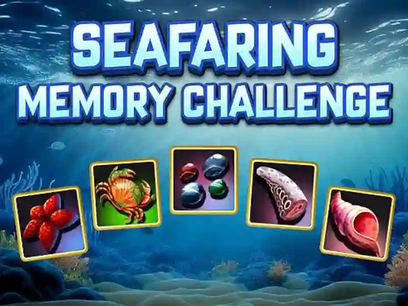 Permainan Seafaring Memory Challenge secara online
