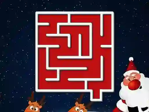 Permainan Christmas Maze secara online