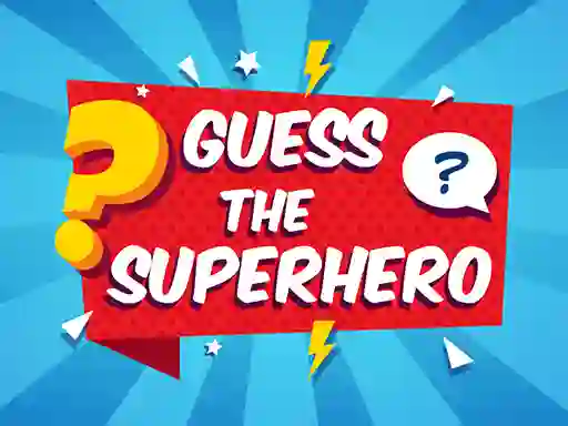 Permainan Guess The Superhero secara online