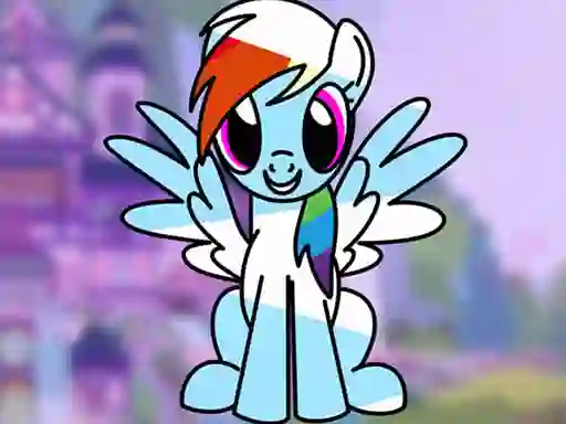 Permainan My Little Pony Coloring Book secara online