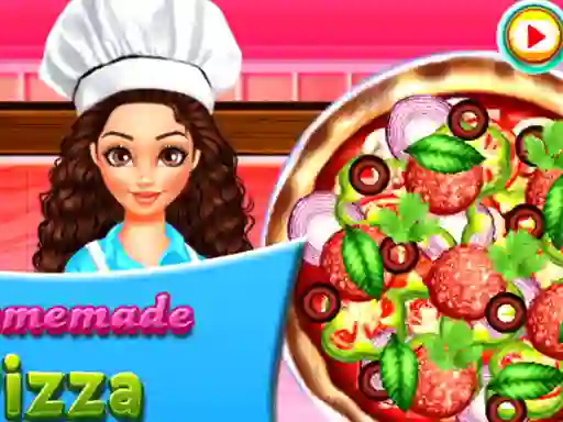 Permainan Homemade Pizza Cooking secara online