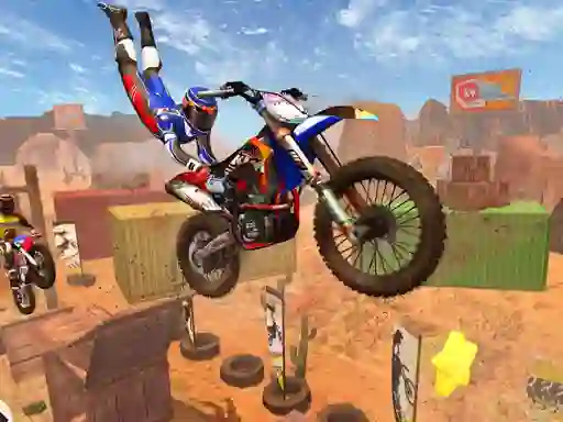 Permainan Stunt Moto Racing secara online
