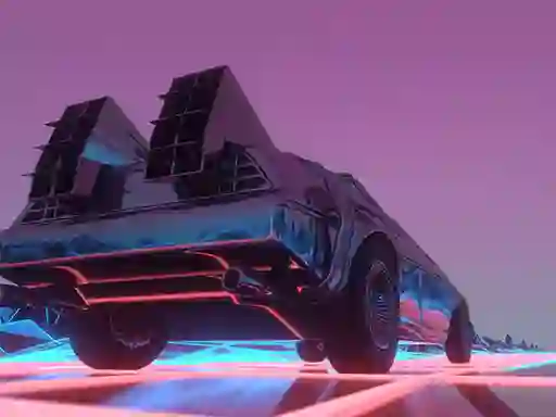 Permainan Futuristic Racer secara online