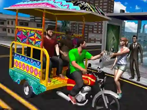 Permainan TukTuk Chingchi Rickshaw 3D secara online