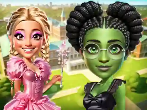 Permainan Witch & Fairy BFF secara online