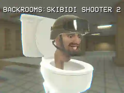 Permainan Backrooms: Skibidi Shooter 2 secara online