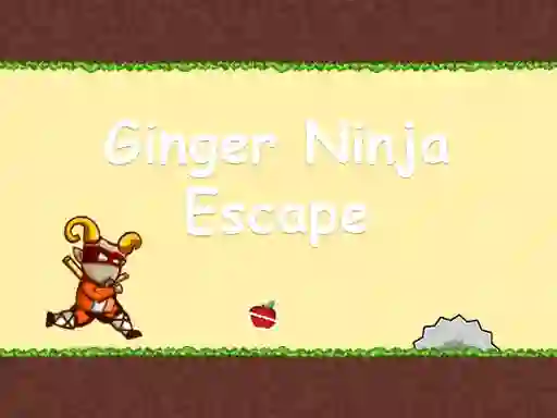 Permainan Ginger Ninja Escape secara online