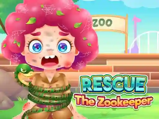 Permainan Funny Rescue Zookeeper secara online