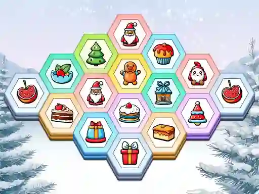 Permainan Holiday Hex Sort secara online