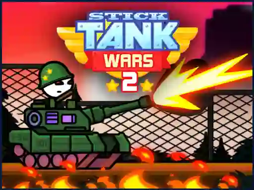 Permainan Stick Tank Wars 2 secara online