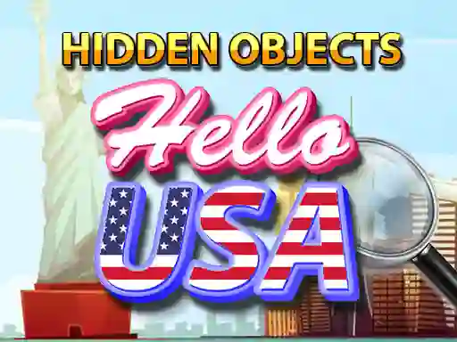 Permainan Hidden Objects Hello USA secara online