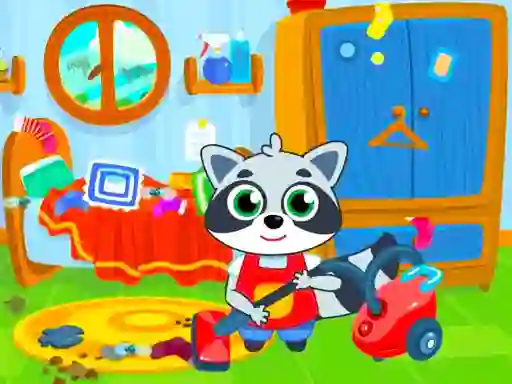 Permainan Cleaning House secara online