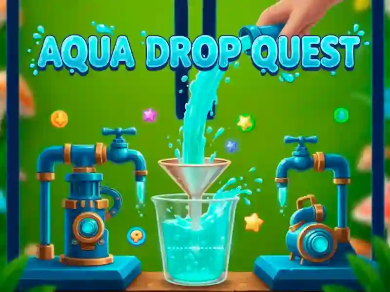 Permainan Aqua Drop Quest secara online