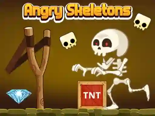 Permainan Angry Skeletons secara online