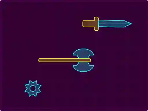 Permainan Physics Knife secara online