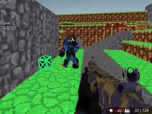 Permainan Blocky Wars Advanced Combat Swat Multiplayer secara online