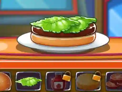 Permainan Top Burger Cooking secara online