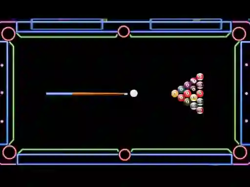 Permainan Billiard Neon secara online
