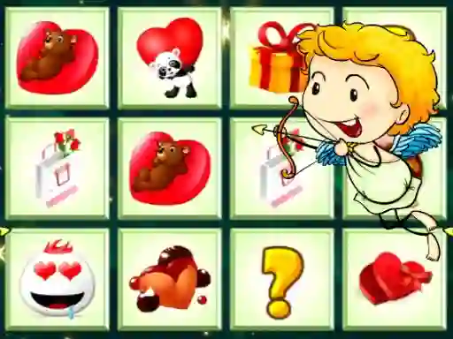 Permainan Valentines Cards Match secara online