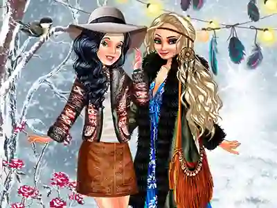 Permainan Boho Winter With Princess secara online