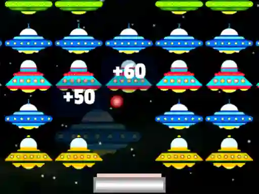 Permainan UFO arkanoid deluxe secara online