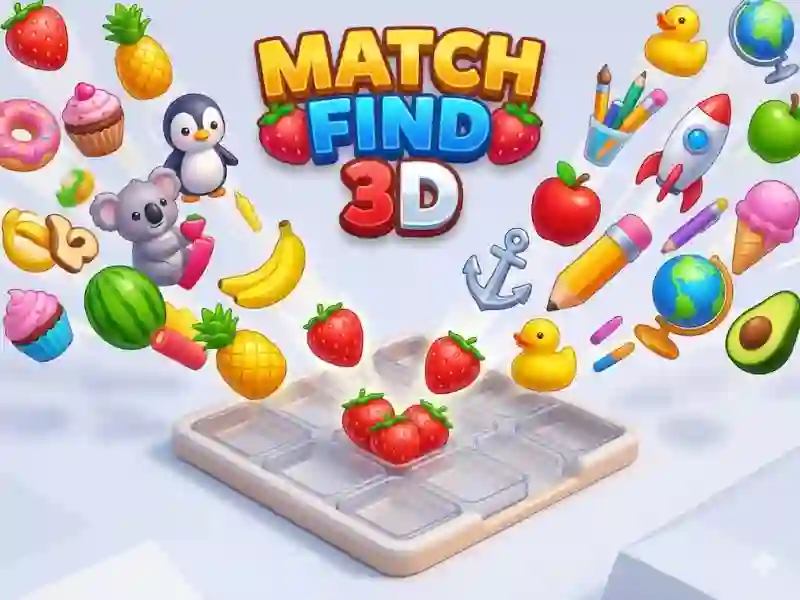 Permainan Match Find 3D secara online