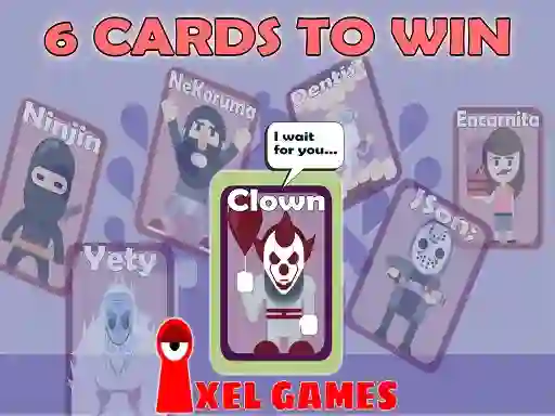 Permainan 6 Cards To Win secara online