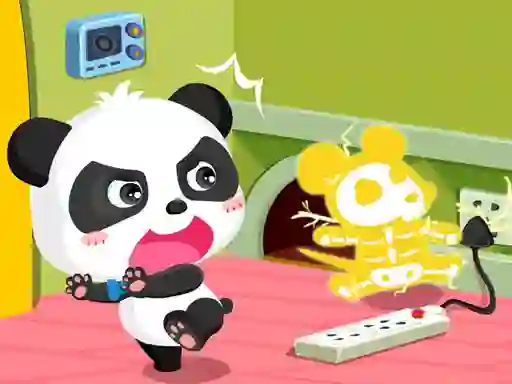 Permainan Baby Panda Home Safety secara online