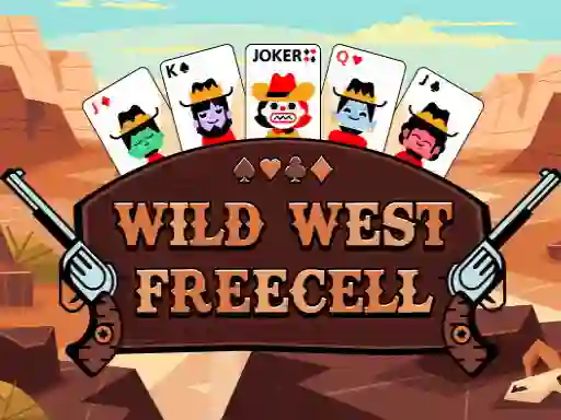 Permainan Wild West Freecell secara online