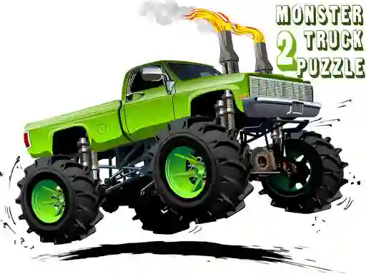 Permainan Monster Truck Puzzle 2 secara online