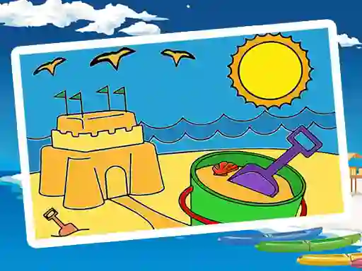 Permainan Summer Coloring Pages secara online