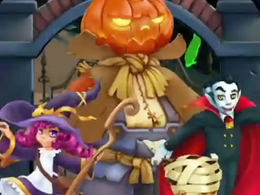 Permainan Halloween Jigsaw Deluxe secara online