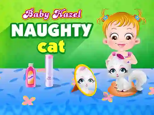 Permainan Baby Hazel - naughty cat secara online
