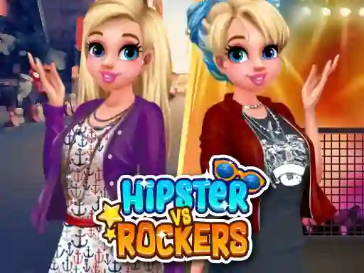 Permainan Hipsters vs Rockers secara online