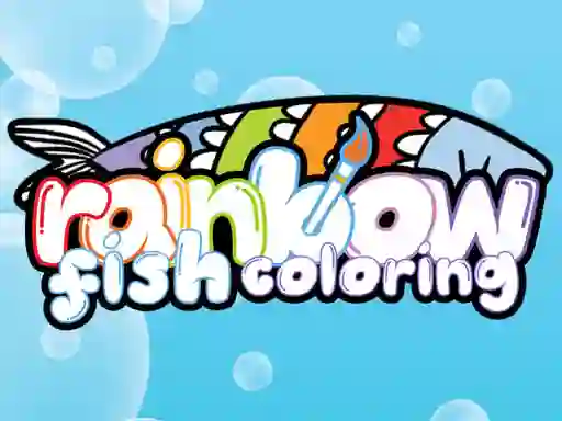 Permainan Rainbow Fish Coloring secara online