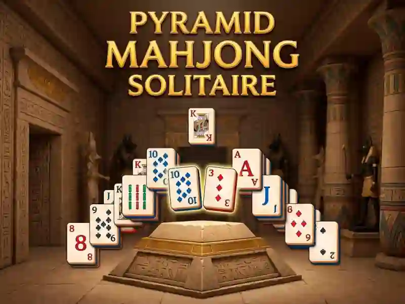 Permainan Pyramid Mahjong Solitaire secara online