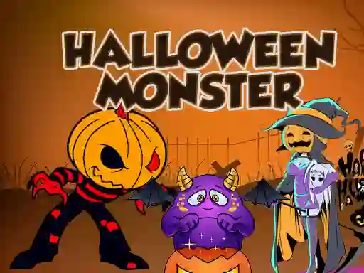 Permainan Halloween Monster secara online