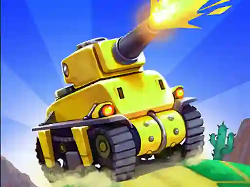 Permainan Tank Battle Multiplayer secara online