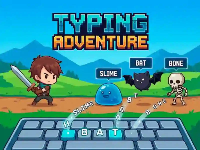 Permainan Typing Adventure secara online