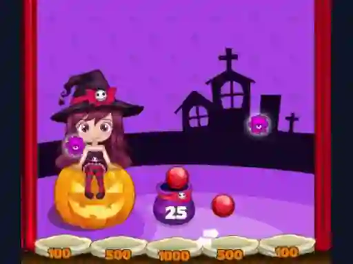 Permainan Bubble Shooter Halloween secara online