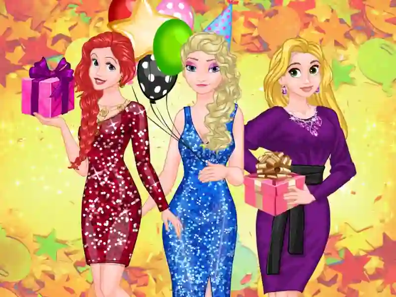 Permainan Frosty Princess Party Surprise secara online