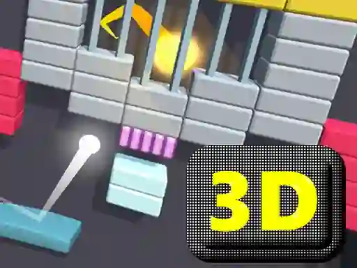 Permainan Brick Breaker 3d secara online