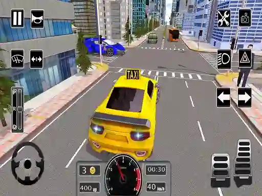 Permainan Modern City Taxi Car Simulator secara online