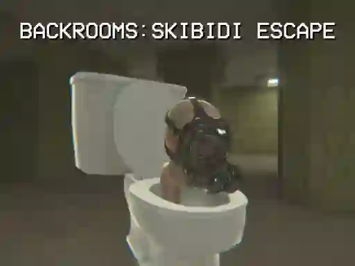 Permainan Backrooms: Skibidi Escape secara online