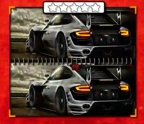 Permainan Racing Cars 25 Differences secara online