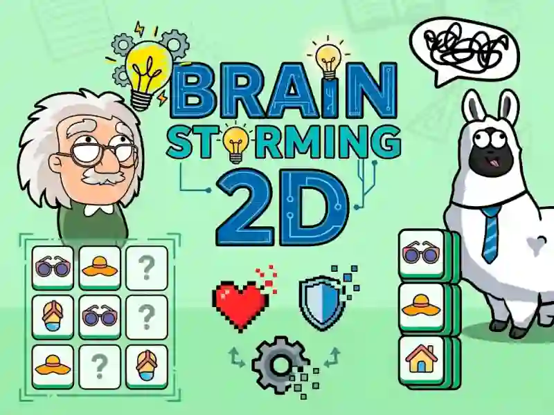 Permainan Brainstorming 2D secara online