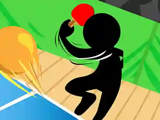 Permainan Stickman Ping Pong secara online