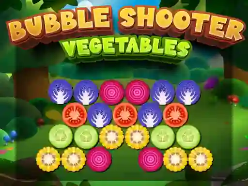 Permainan Bubble Shooter Vegetables secara online