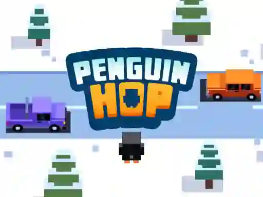 Permainan Penguin Hop secara online
